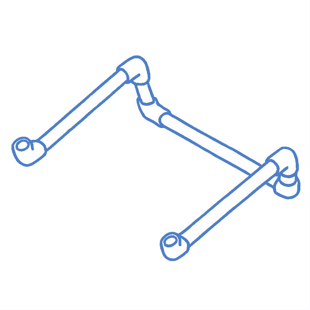 Laptop Stand Blue