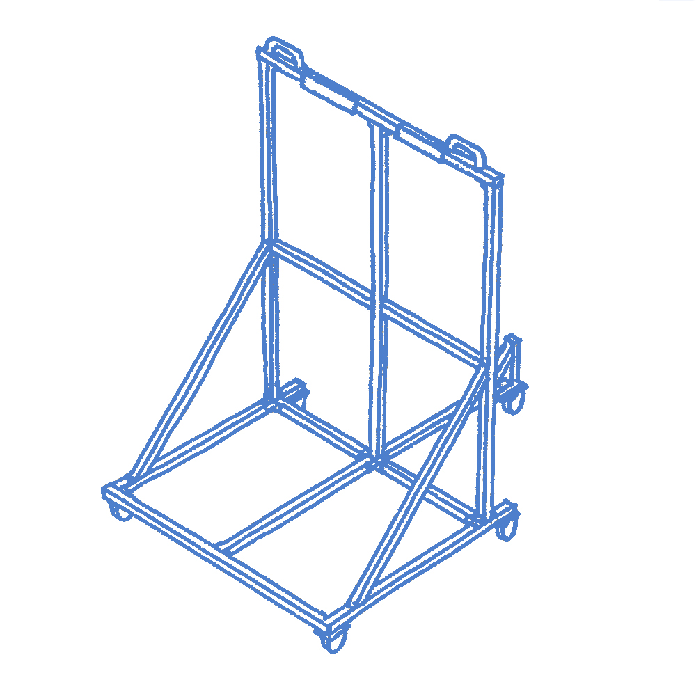 Loading Cart Blue