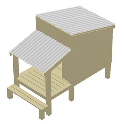 Wooden Dog House